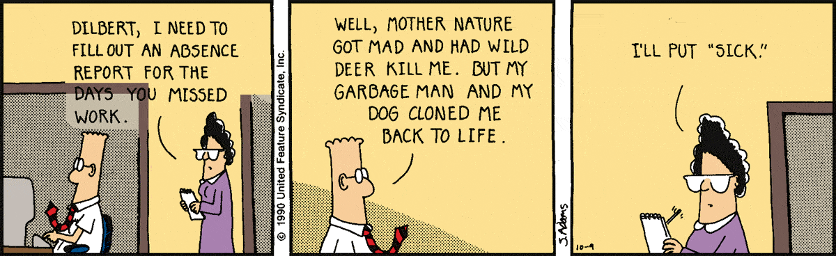 Dilbert Cartoon